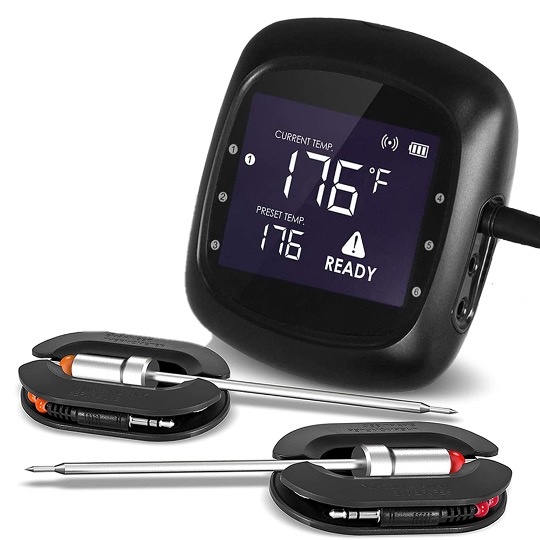 Bluetooth Thermometer - 2 Probes - Allesvoorkamado.nl